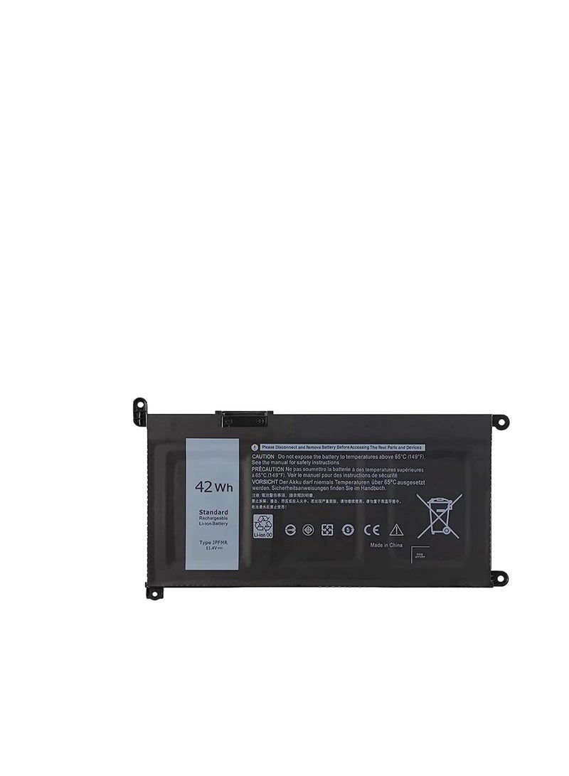 Terabyte بطارية JPFMR 42Wh 3500mAh 3 خلايا 11.4V متوافقة مع لابتوب ديل كروم بوك 5488 5493 5593 3400 3100/3100 2 في 1 سلسلة نوت بوك 0JPFMR 7MT0R 7MTOR 16DPH 7T0D3 07T0D3 P90F - Image 1