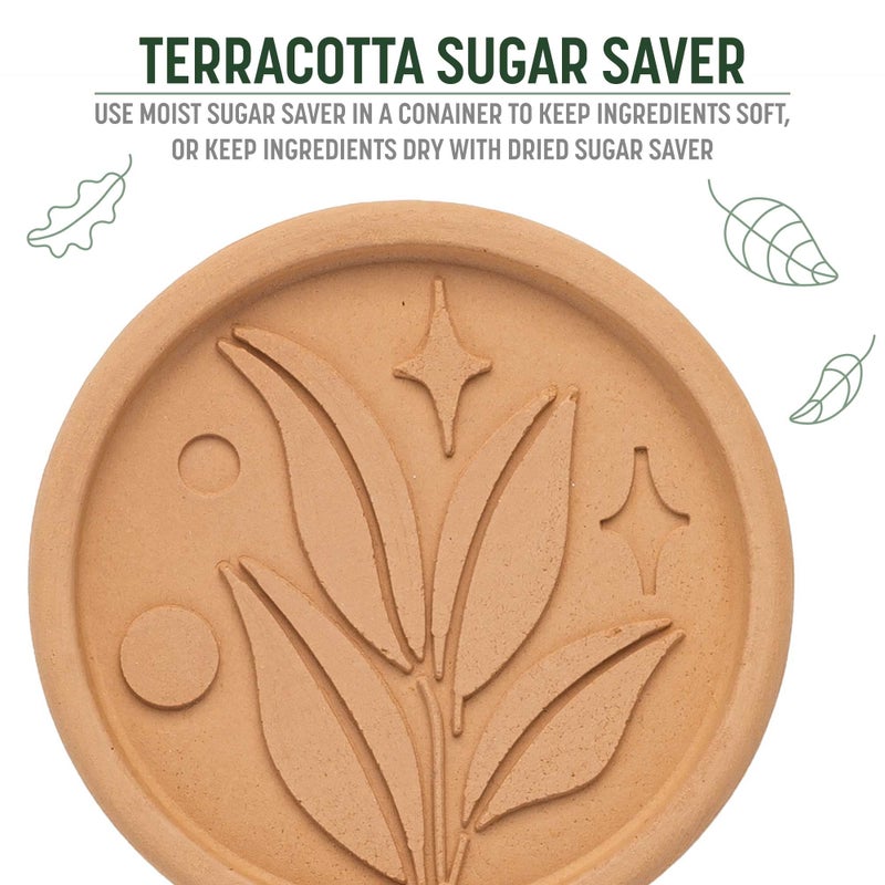 Goodful Goodful Brown Sugar Saver and Softener Disc with Airtight Storage Container  Multiple Uses for Food Storage Containers  Reusable and Food Safe  1-Quart Container with Sugar Saver Disk - Image 5