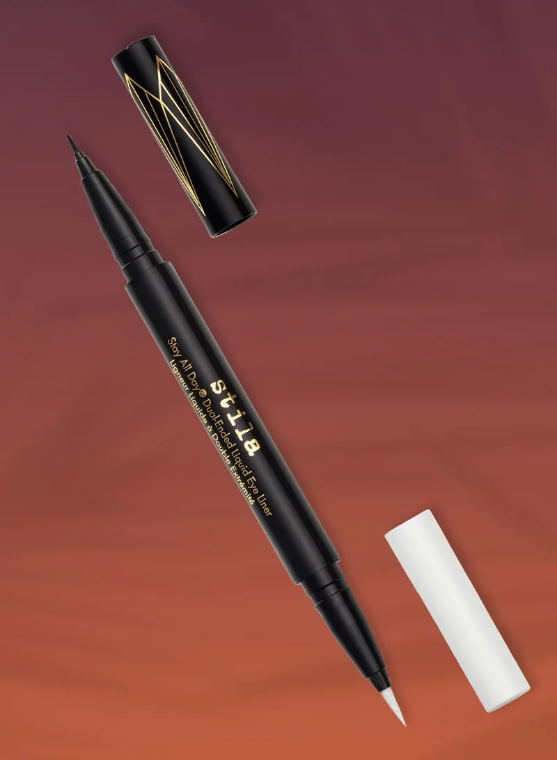 stila Stay All Day® Dual-Ended Waterproof Liquid Eye Liner - Intense Black/Snow