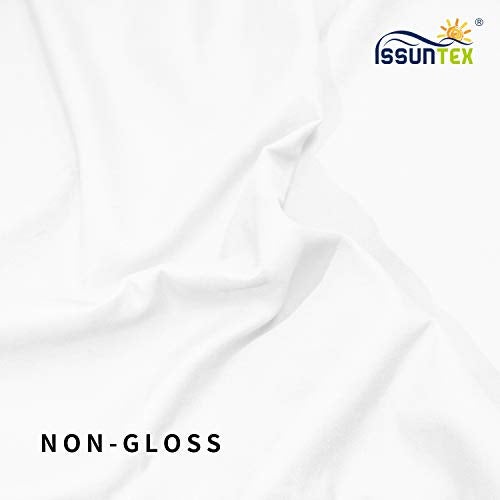 ISSUNTEX 5X7 ft Background Muslin Backdrop, Photo Studio, Collapsible High Density Screen for Video Photography and Television-White - Image 5