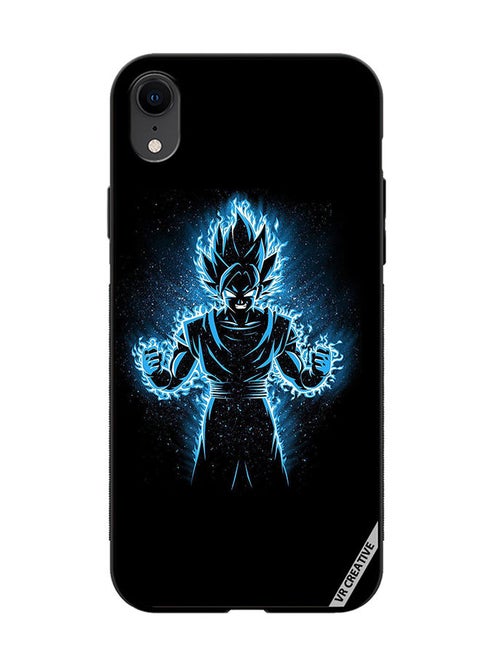 Protective Case Cover For Apple iPhone XR Gohan Design Multicolour