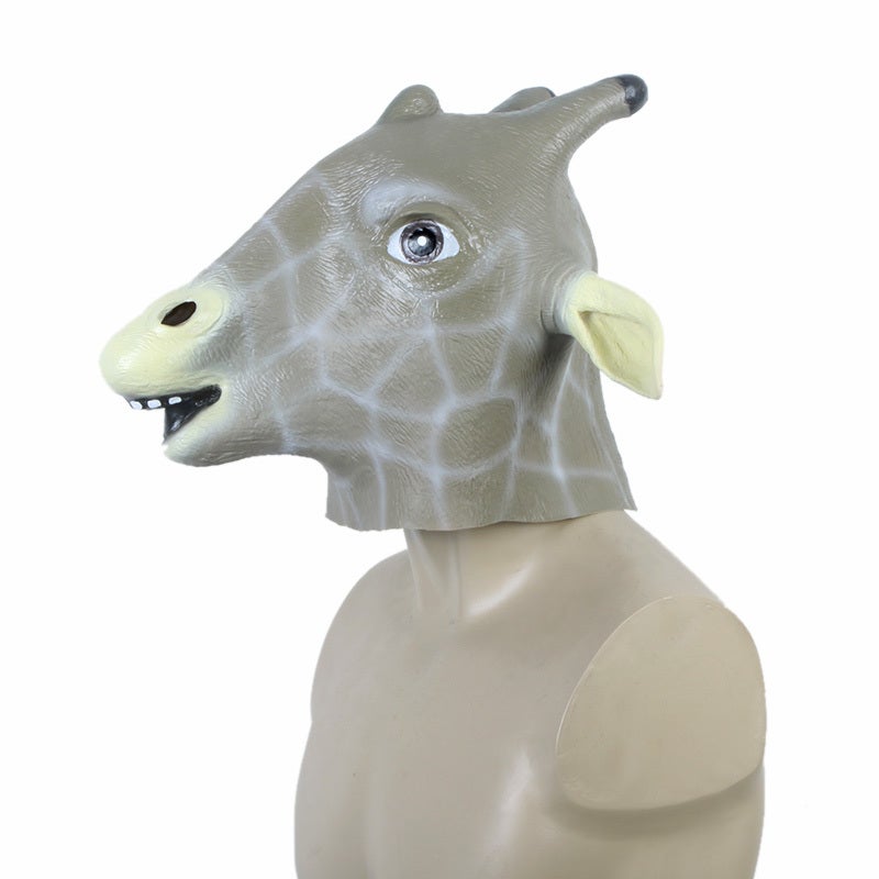 Latex Mask: High-Quality Elastic Crease-Resistant - Eye-Catching Stylish Realistic Mask for Halloween Christmas Carnival Party Dance Adult Use - Image 1