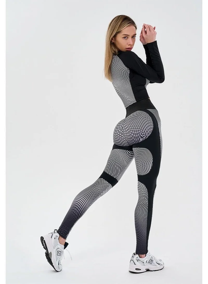 Bona Fide Correct Skin Distortion Correct Skin Distortion High Waist Tummy Control Gym Leggings for Women for Women | Best Price UAE