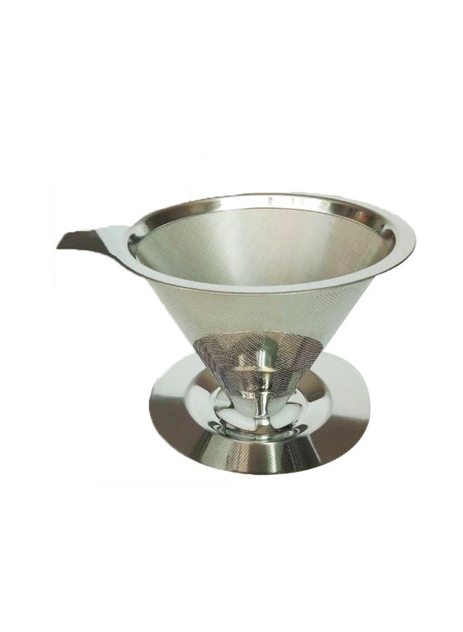 Xbees Filter Coffee Dripper Silver - Image 1