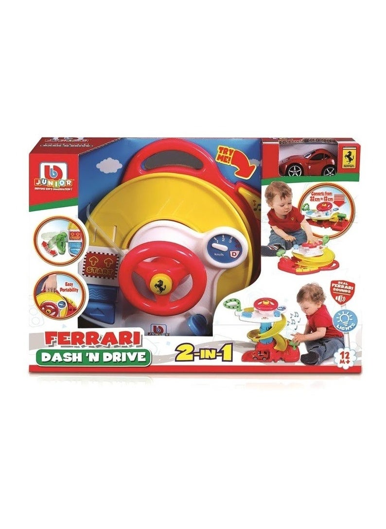 BB Junior Dash in Drive with Ferrari F12 Berlinetta  - Image 2