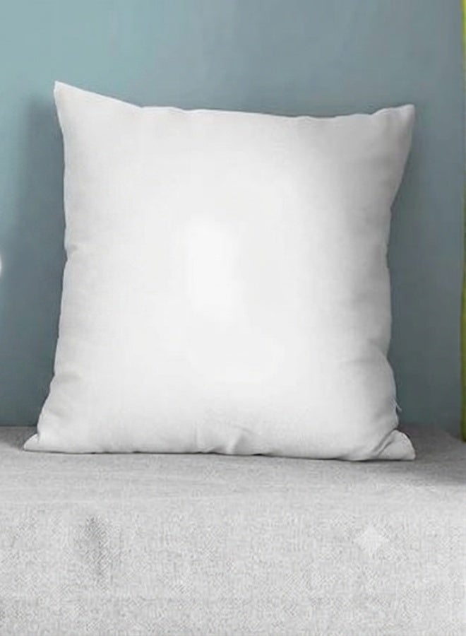 50x50cm cm Cushion Inner Pillow |90 GSM Soft Fabric | 620g Fluffy Polyester Fiber Filling | 700g Decorative Cushion Insert for Sofa, Bed, Couch & Home Decor