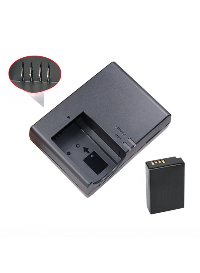 LC-E17 LP-E17 جيل الشاحن 850D 800D M3 M5 M 6 200 DLC-E-اللون: شاحن + سلك طاقة بمقياس أوروبي (الاتحاد الأوروبي) + صندوق ورقي - Image 4