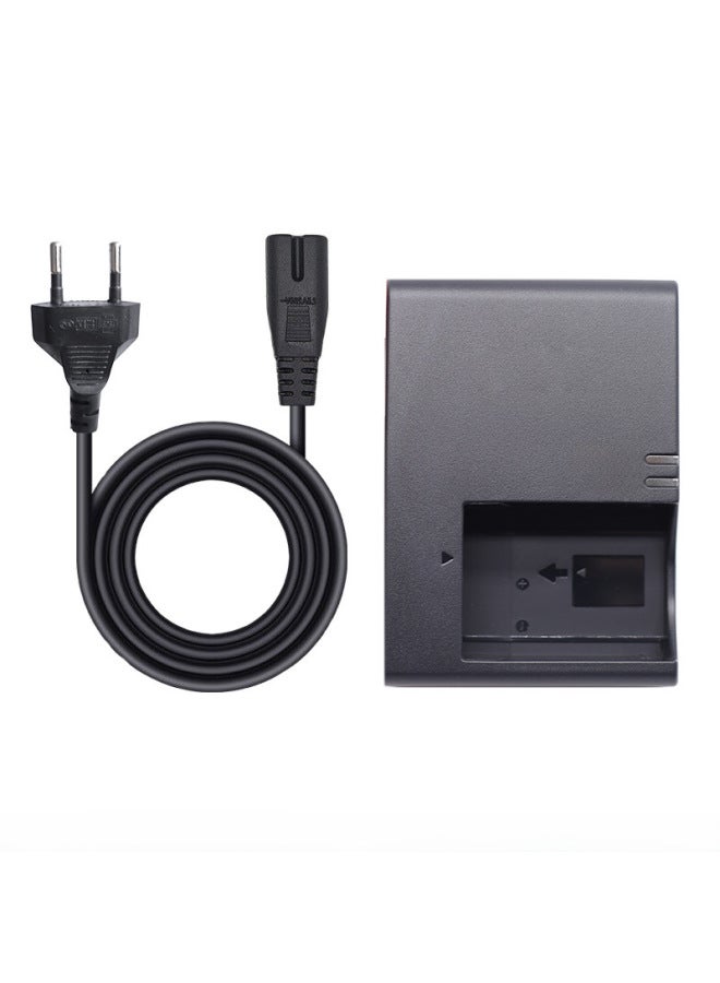 LC-E17 LP-E17 جيل الشاحن 850D 800D M3 M5 M 6 200 DLC-E-اللون: شاحن + سلك طاقة بمقياس أوروبي (الاتحاد الأوروبي) + صندوق ورقي - Image 1