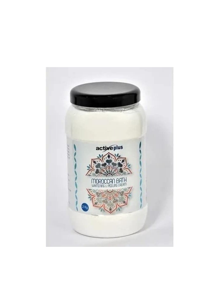 Active Plus Moroccan Bath Whitening and Peeling Cream 2kg - Image 2