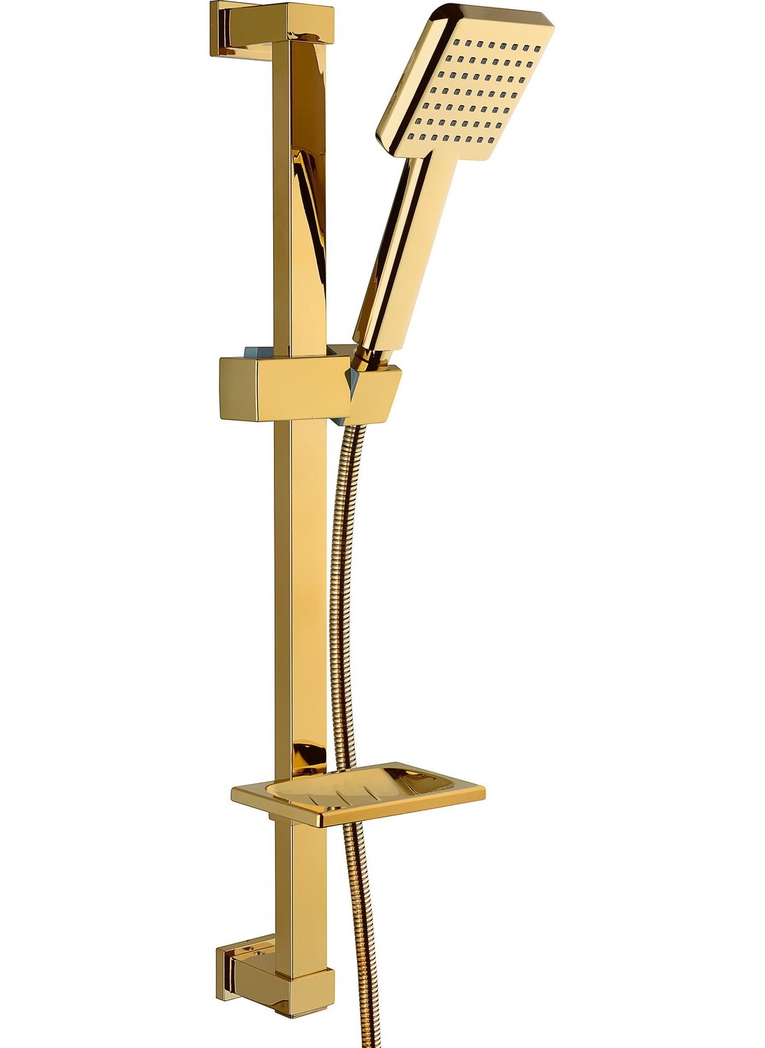 VILAS Balzano Gold Square Sliding Shower Set | Shower System 
