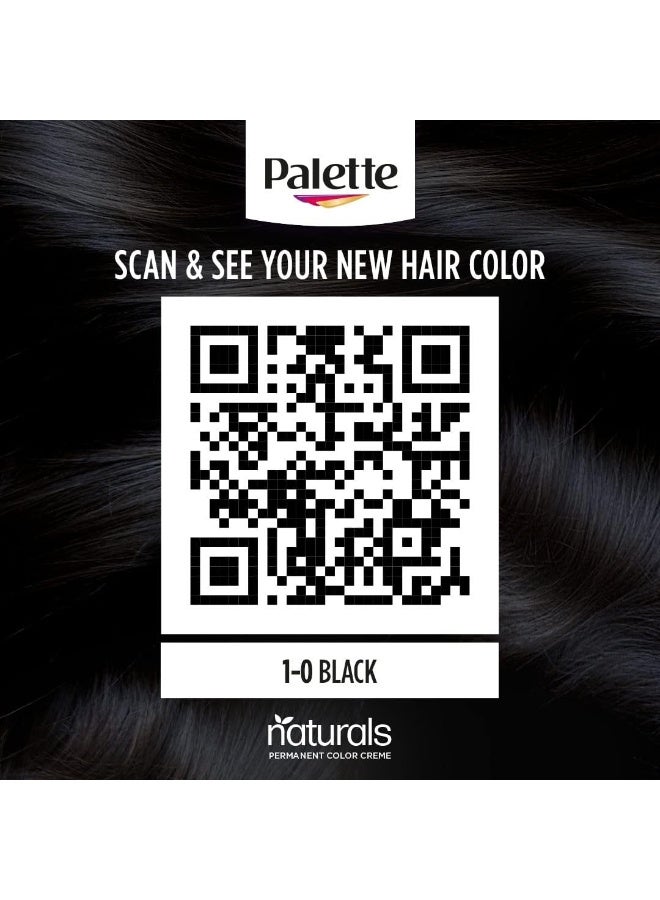 Palette Permanent Naturals Color Cream 1.0 Black - Image 5