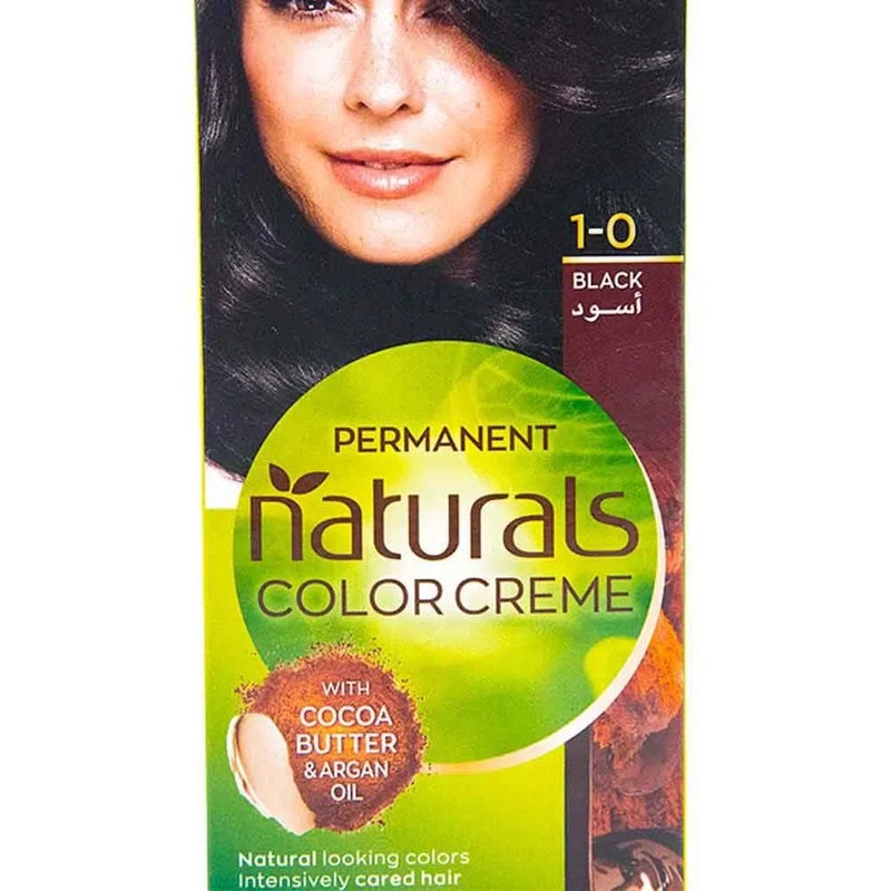 Palette Permanent Naturals Color Cream 1.0 Black - Image 1