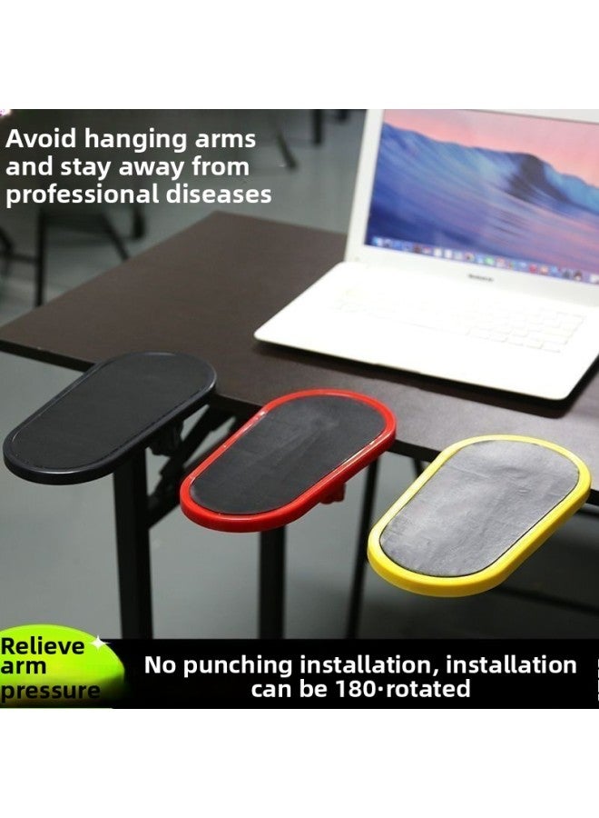 Arm Support Frame Rotatable Arm Support Desktop Hand Bracket Creative Home Office Desk Hand Bracket Computer Hand Bracket-Pattern:Arm Bracket [red]  - Image 1