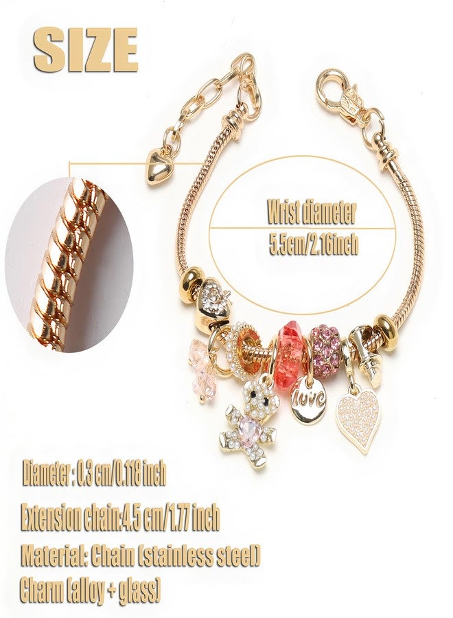 DS Charm Bracelets for girls,exquisite cute cartoon friendship bracelets Stainless Steel Bangle with birthday Gift box, Adjustable girls jewelry Suitable for holiday gifts, Adjustable, Stainless steel - Image 2