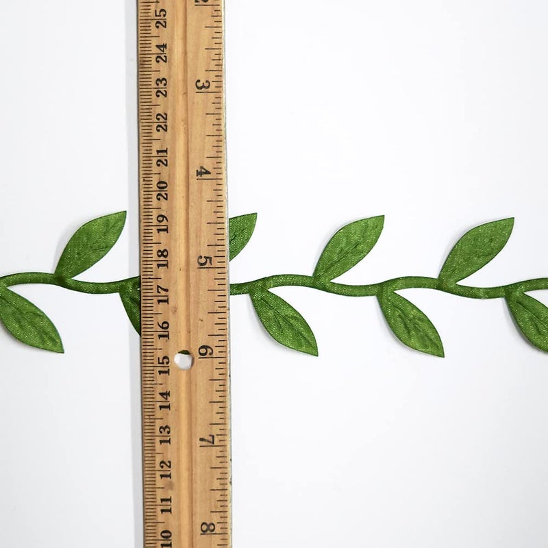 eJoyce 20 Yards Large Artificial Vine Leaf Ribbon Trim  Greenery Garland Vines for Hanging Plants Leaves Decorative Wreath Wall DIY Craft Party Wedding Home Decoration  EJ-2030 - Image 4