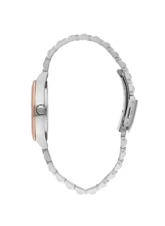 Lee Cooper Women's Multi Function Silver Dial Watch - LC07811.530  - Image 2