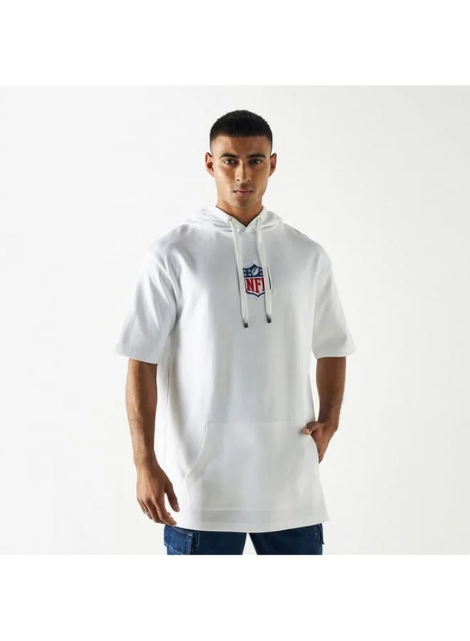SP Characters National Football League Applique Detail Hoodie with Kangaroo Pocket