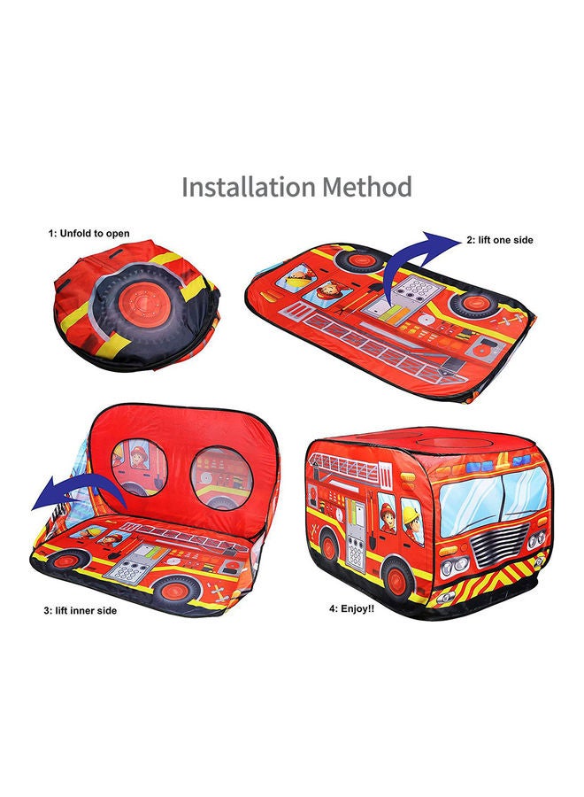 Kidle Children's Fire Truck Play Tent 110x70x70cm - Image 5