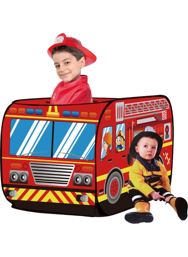 Kidle Children's Fire Truck Play Tent 110x70x70cm - Image 1