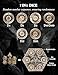 Banloga DD Dice Set7PCS Metal Dice for Dungeons and DragonsMini Dice Set with Pocket Watch CaseRole Playing Board Games Accessories Dragon BronzeS - Image 4