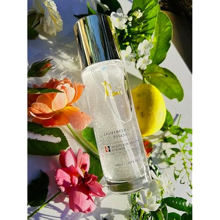 Roiii Light Bulb Glow Essence Serum - Vitamin C + Niacinamide + Hyaluronic Acid - Brightening Face Essence for Glowing Skin - Neck Reduce Dark Spots & Even Skin Tone 3.52 FL.OZ - Image 2