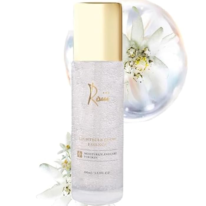 Roiii Light Bulb Glow Essence Serum - Vitamin C + Niacinamide + Hyaluronic Acid - Brightening Face Essence for Glowing Skin - Neck Reduce Dark Spots & Even Skin Tone 3.52 FL.OZ - Image 1