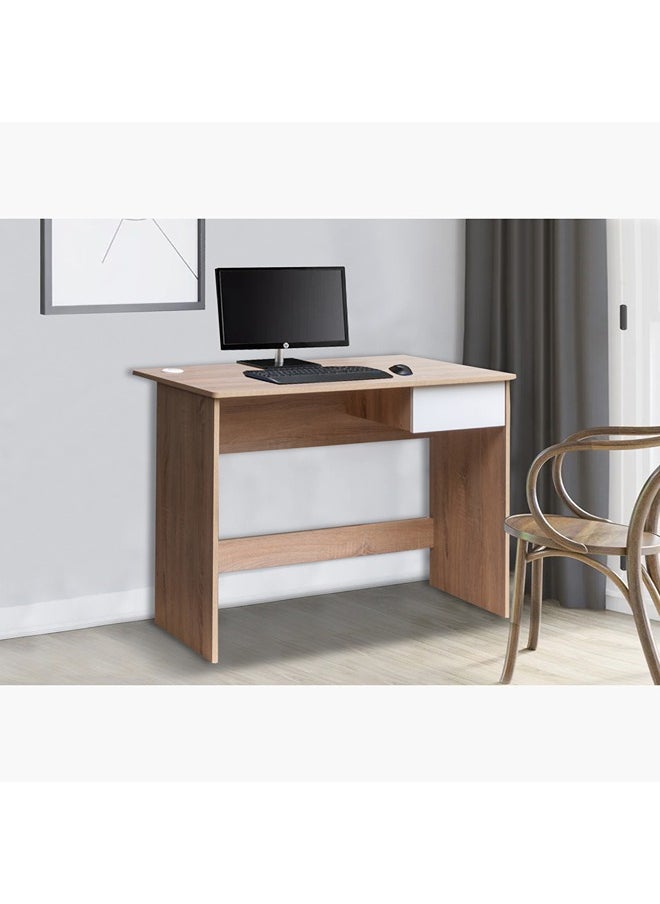 Home Box - Alford Patara Large Study Desk With Drawer 105 x 75 x 59.5 cm - Image 1
