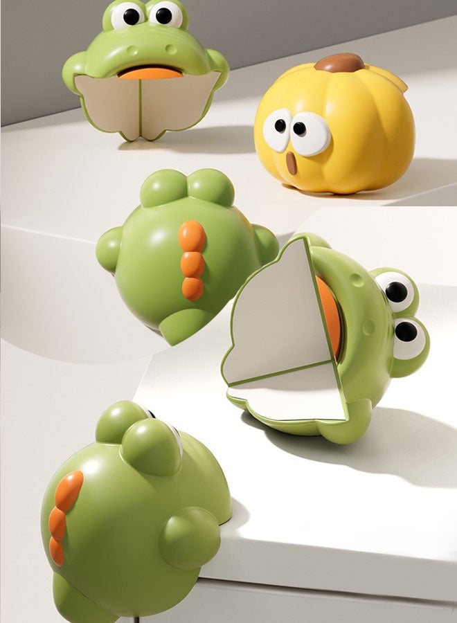 4PCs Pumpkin-Shaped Baby Safety Corner Guards - Silicone Baby Proofing Protectors with Self-Adhesive Tape, Child Safety Edge Cushion for Furniture Sharp Corners - Image 5