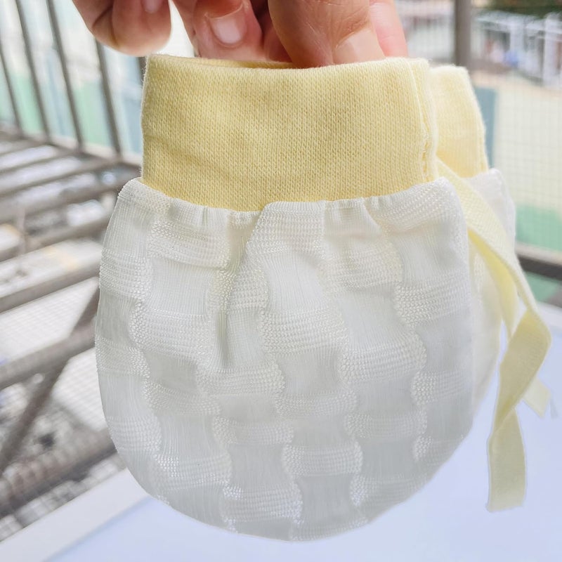 Adeimoo Cute Boys Girls Cotton No Scratch Gloves Drawstring Adjustable Mittens for Baby Infants - Image 5