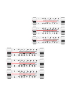 Freezer Thermometer, 6 Pack Hanging Fridge Thermometer, Hanging Cooler Refrigerator Thermometer, for Restaurant Home Kitchen, Temperature Supplies