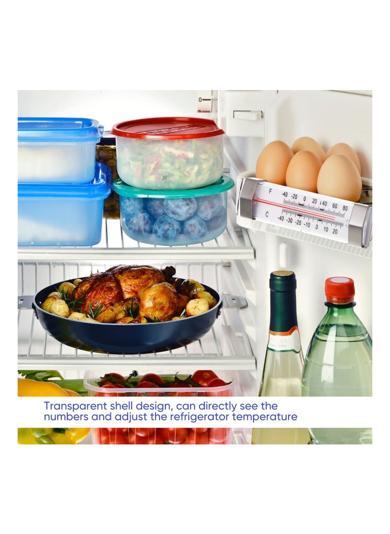 Generic - Freezer Thermometer, 6 Pack Hanging Fridge Thermometer, Hanging Cooler Refrigerator Thermometer, for Restaurant Home Kitchen, Temperature Supplies - Image 1