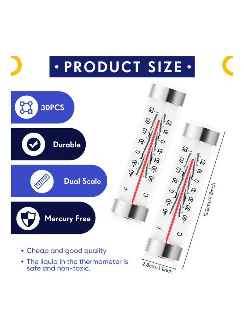 Generic - Freezer Thermometer, 6 Pack Hanging Fridge Thermometer, Hanging Cooler Refrigerator Thermometer, for Restaurant Home Kitchen, Temperature Supplies - Image 1