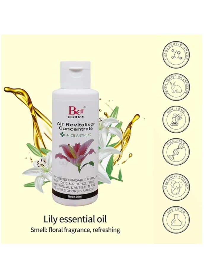 Lily 120ML - Beshion Air Revitalisor Concentrate Water-Soluble Drops For Humidifier - Image 4