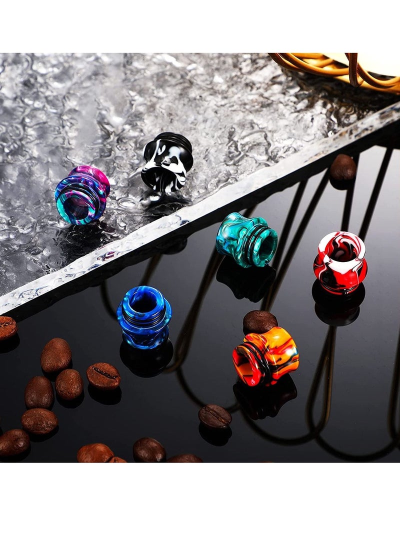 KASTWAVE - 810 Drip Tip, Resin Replacement Standard Wide Bore Drip Tip Cover Connector for Ice Maker, Coffee Machine Favors - 6 Pcs - Image 1