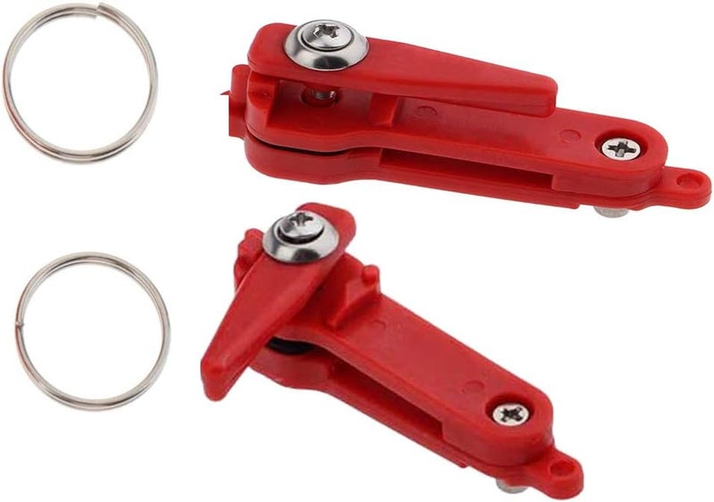 Uncedaran Heavy Tension Planer Board Trolling Fishing Release Clip Lock Line Quick Release Clips with O-Rings - 2pcs - Image 4