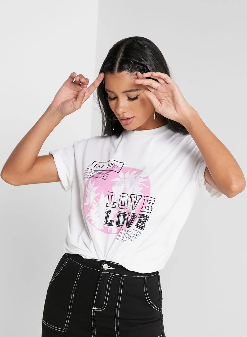 Ginger Oversized Graphic T-Shirt