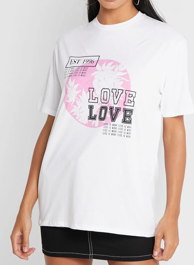 Ginger Oversized Graphic T-Shirt