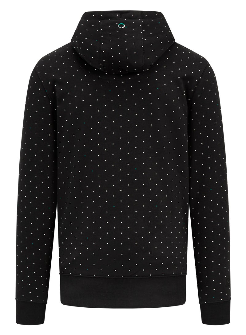 AMG Petronas Formula 1 Team Mercedes AMG Petronas F1 Polka Dot Hoodie - Image 2