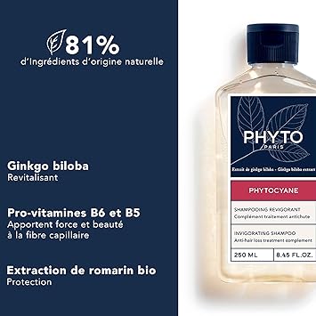Phyto شامبو PHYTO Phytocyane المنعش 250 مل - Image 3
