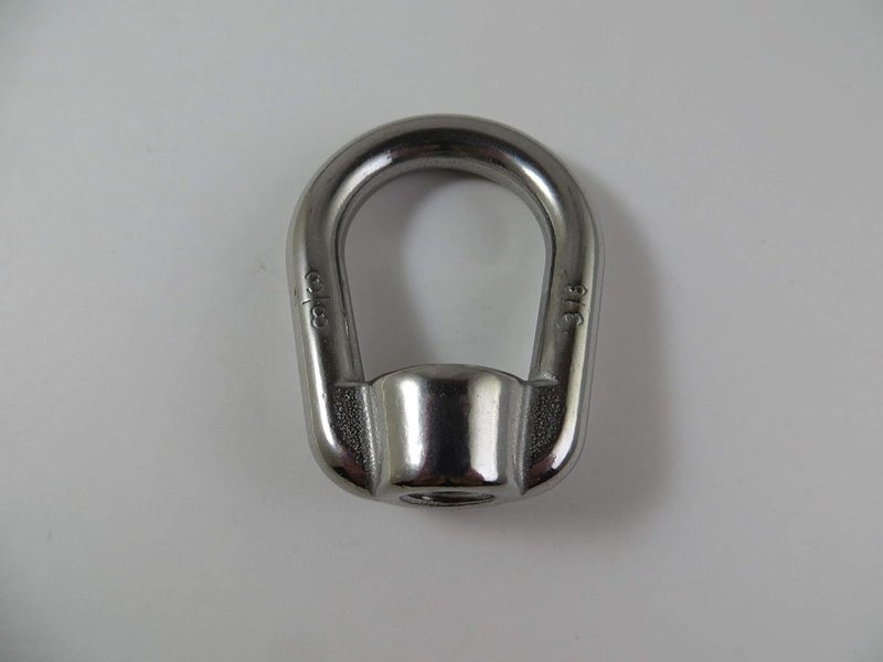 US Stainless Stainless Steel 316 Type 804 US Shape Lifting Eye Nut 3/8" UNC Pitch of 16 Marine Grade - Image 4