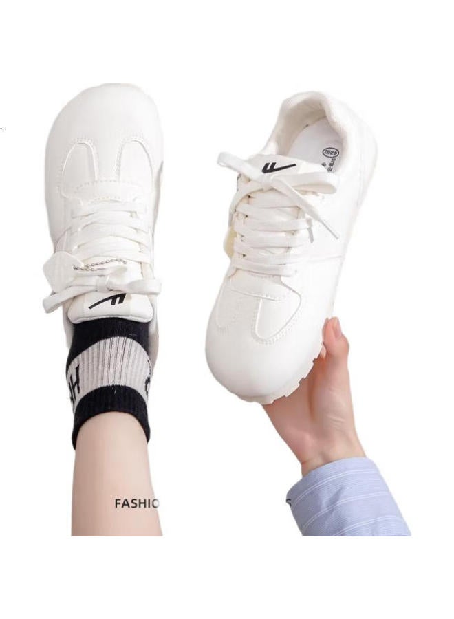 Pull Back Warrior Women'S Fashionable All-Match Training Shoes Ladies Casual Board Shoes 4395Z Beige 35 - Image 2