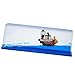 Honsheng Unsinkable Boat One Thousand Pirate Ship Piece Model Sunny Toys in a Bottle Box Acrylic Cruise Ship Fluid Drift Paperweight Desk for Decoration Boys Girls Gifts - Image 3
