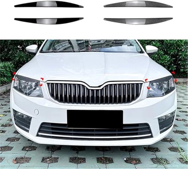 Vuzmode Headlight Eyebrow for Skoda Octavia MK3 - Image 4