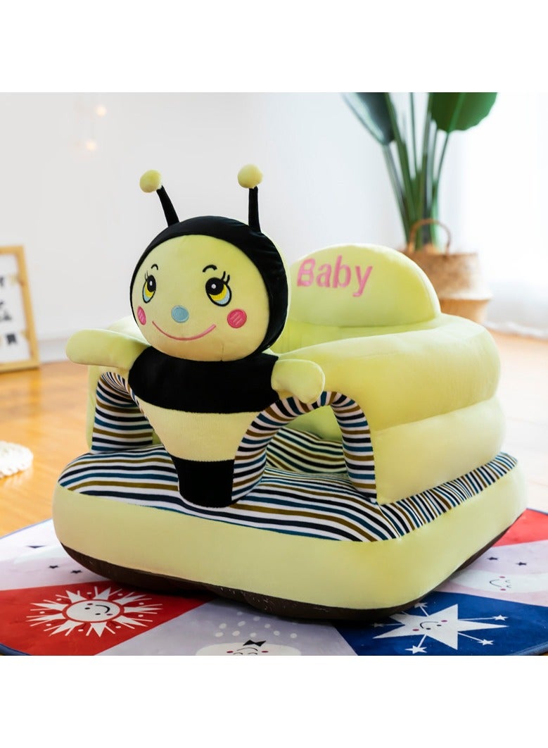 general Baby Support Sofa Chair, Animal Shaped Cushion Seat For Learning To Sit, Cuddly Plush Floor Seats, Baby Seat 6 Months Baby Toys
