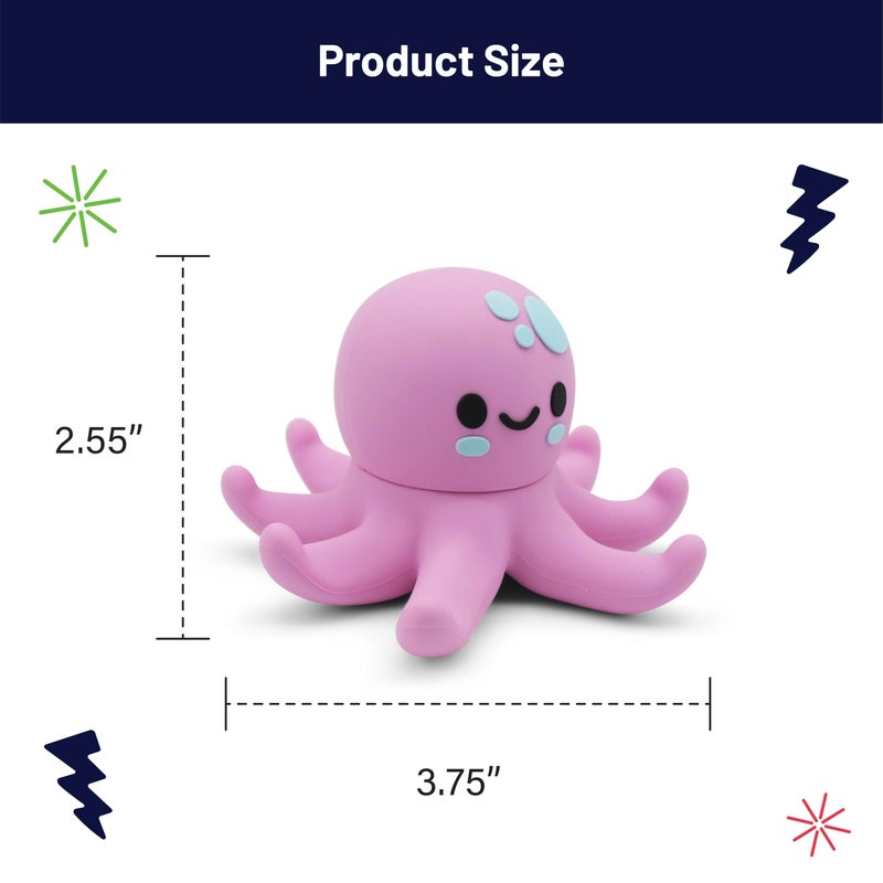 GOOFBALLS Funny Phone Stands â€“ Hilarious and Unique Smartphone Holders for Desk or Nightstand for Friends, Coworkers & Tech Lovers-Octopus - Image 2