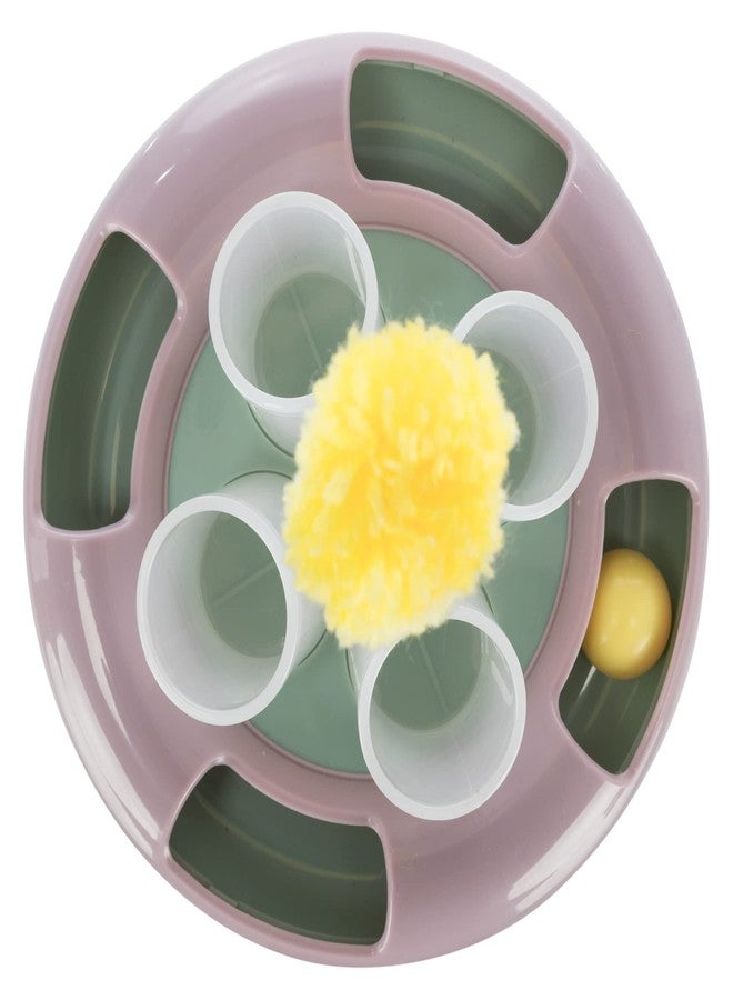 TRIXIE Junior Cat Activity Snack & Play Game, Slow Feeder, Interactive, Treat Toy - Image 5