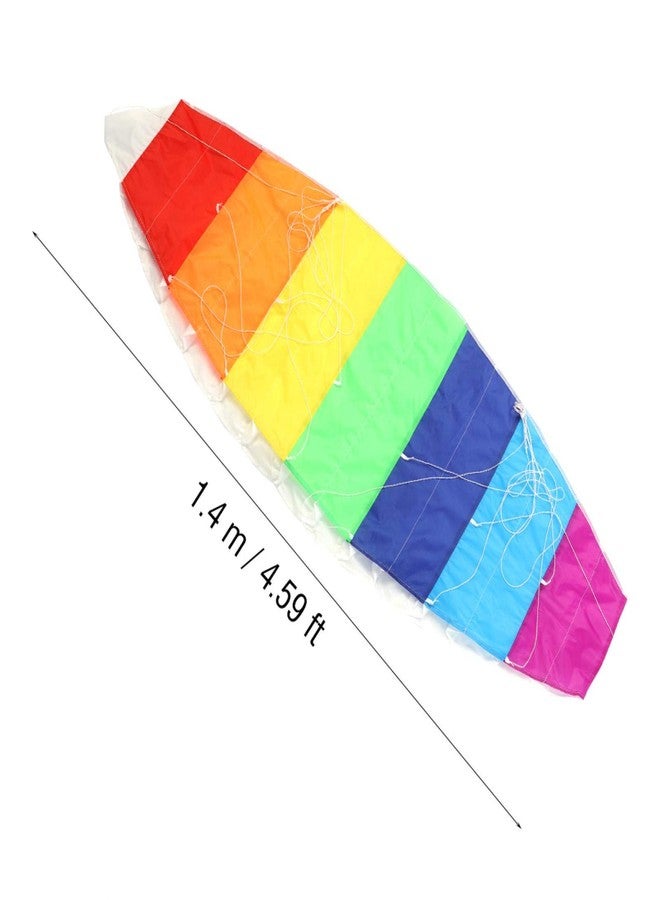 GOTOTOP 1.4m/2m/2.7m Color Double Line Stunt Power Sports Kite Outdoor Seaside Beach Toy with Handle with Double 30m Line, Suitable for Flying in Open Space Outdoor Places(1.4 Meters) - Image 5