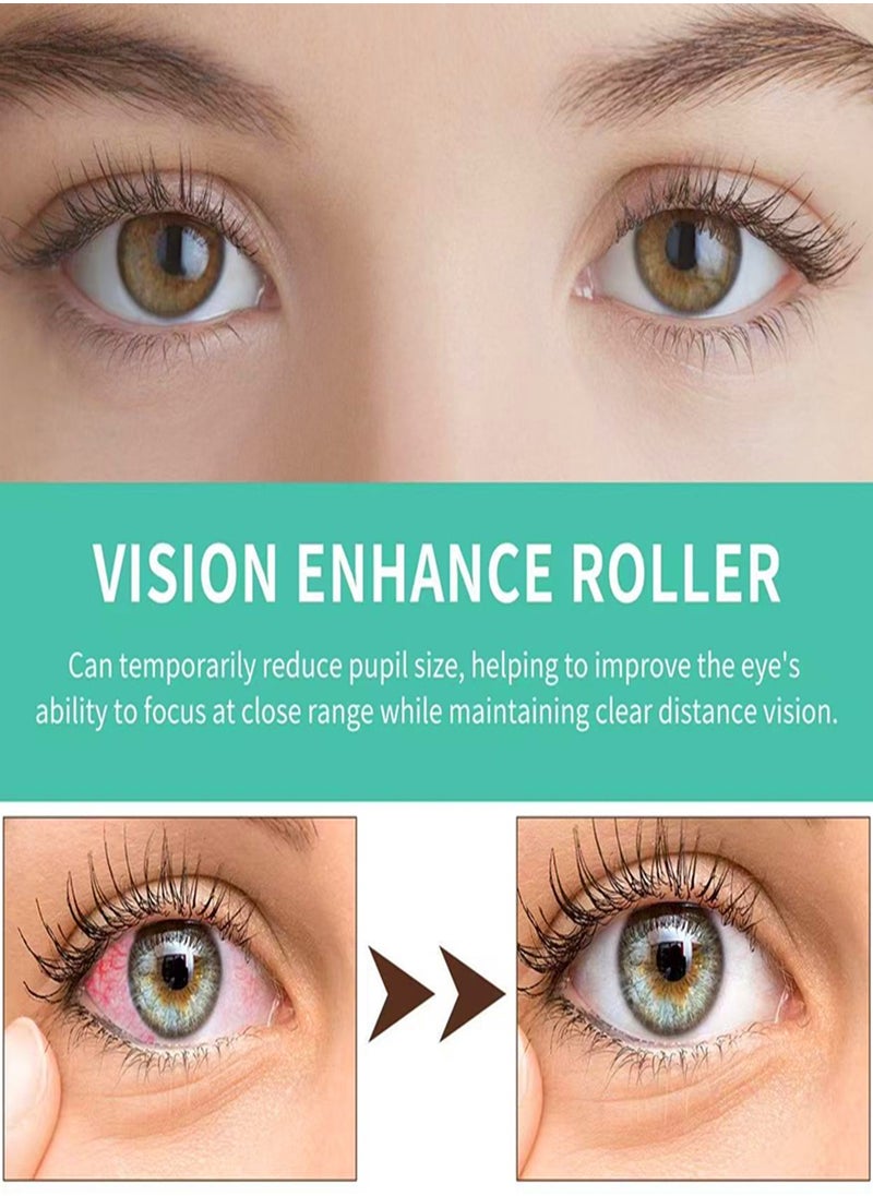 EELHOE - Enhance Eye Roller for Women & Men Relieves Tired Dry & Puffy  Improves Eye Comfort 8ml Eyes Massage Roller - Image 1
