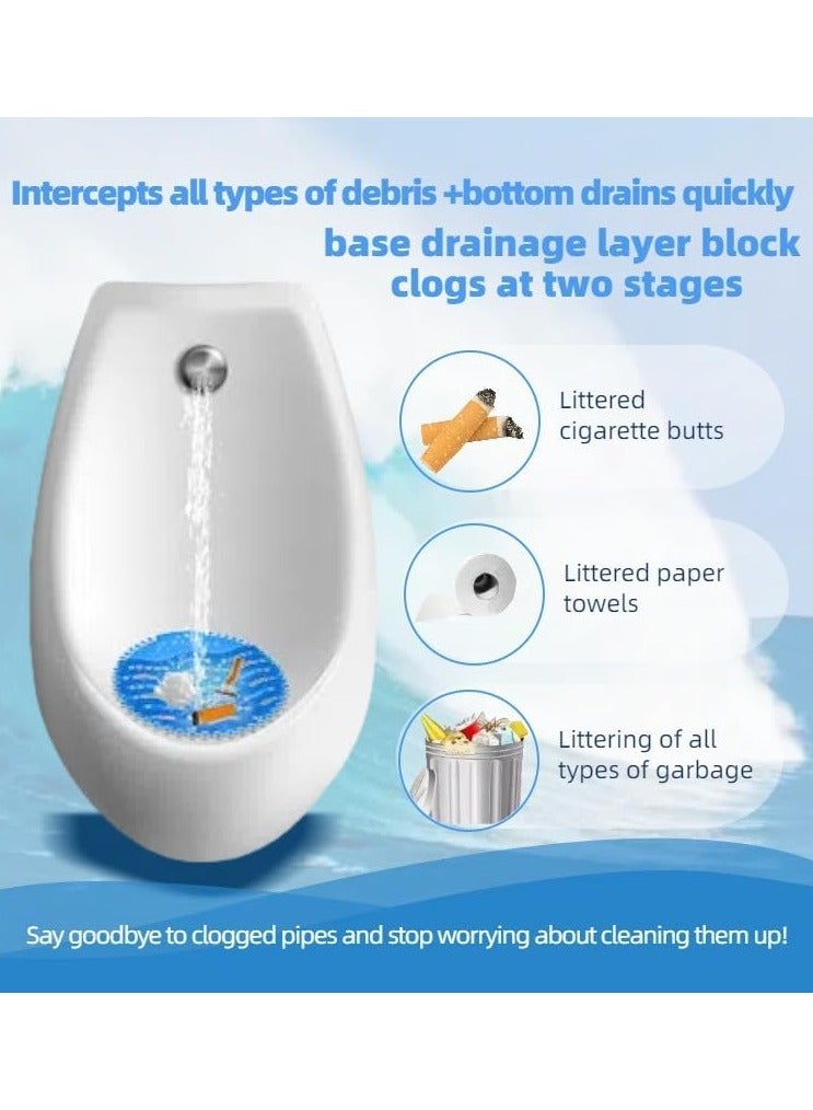 12 Pack Urinal Screen Deodorizer, Long-Lasting Fragrance Urinal Cakes with Anti-Splash Design and Free Gloves, for Men's Bathroom, Offices, Schools, and Hotels - Image 5