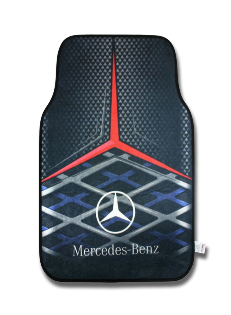 ماجيك كار هاب طقم دواسات سيارة 5 قطع متوافقة مع سيارات Mercedes-Benz تصميم مانع للانزلاق خامات متينة سهلة التنظيف تساعد على حماية أرضية السيارة من الأتربة والطين والمياه والانسكابات اليومية يشمل الدواسات الأمامية والخلفية بالإضافة إلى القطعة الوسطى مناسب للاستخدام اليومي - Image 2